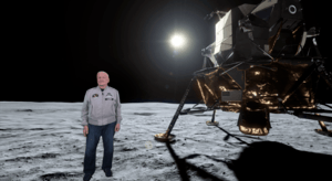 Buzz Aldrin skapa holografiska meddelanden till astronauter på väg till Mars