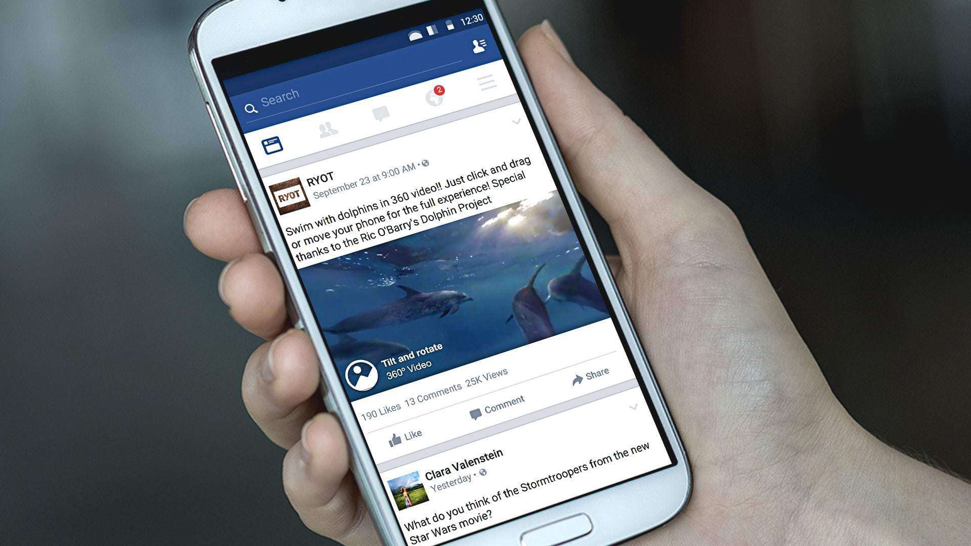 Facebook startar livestreaming i 360
