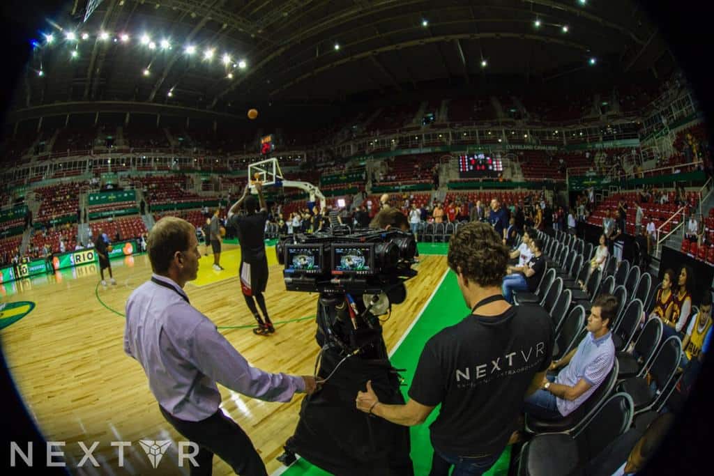 NextVR filmar NBA