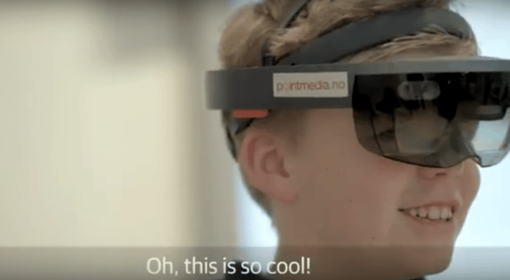 Norwegian kids_hololens
