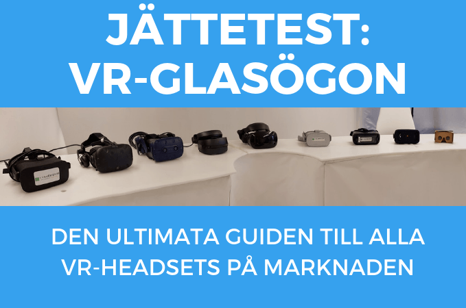 VR-glasögon VR-glasögon Oculus Rift HTC Vive Playstation VR etc
